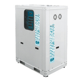 Centrale frigorifera di potenza con due compressori