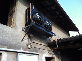 Installazione condensatore - Brescia
